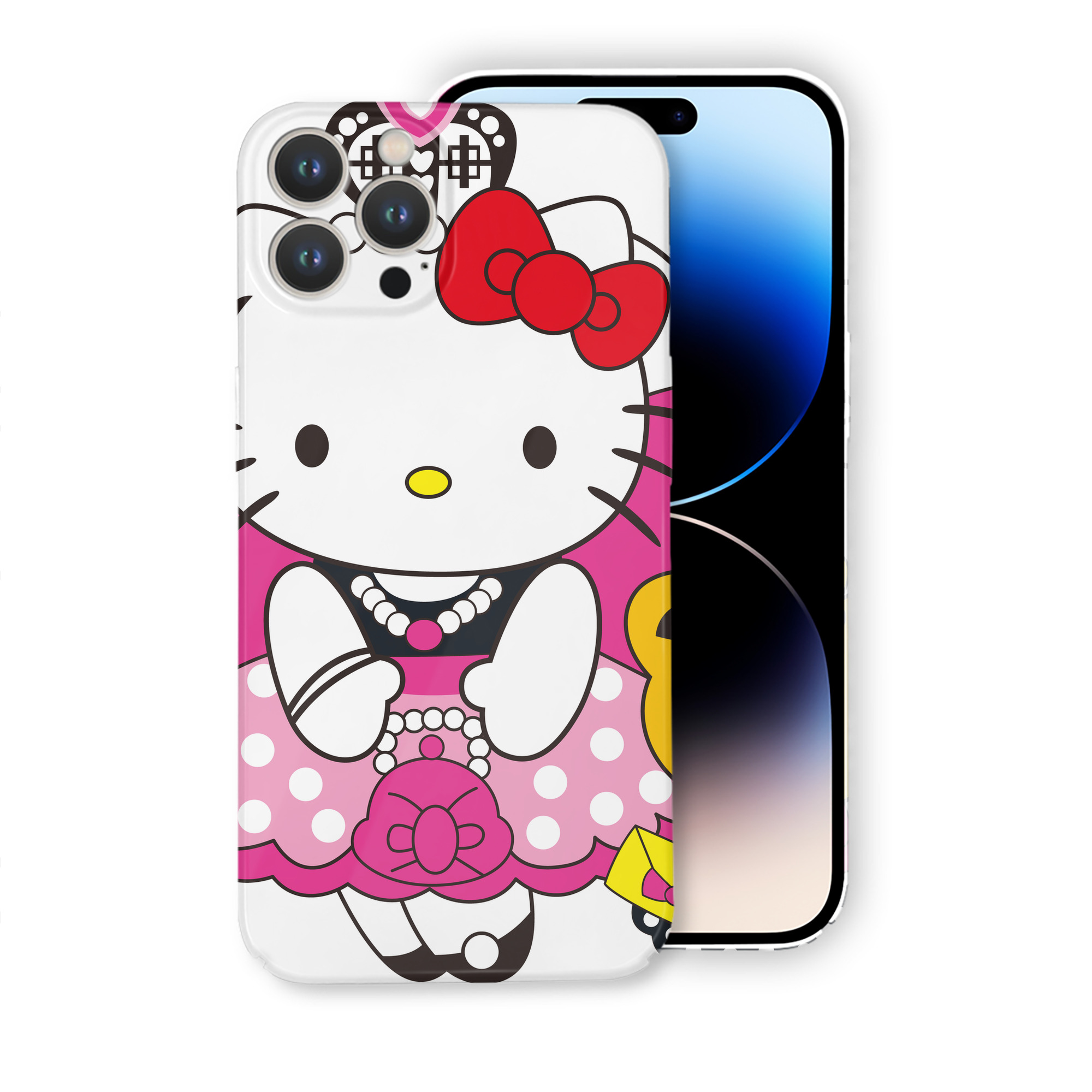 （画像用） Hello Kitty ハローキティ 【iPhone 14シリーズ対応】ハードケース
